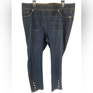 Nygard Luxe Denim 360 4-Way Stretch Jeans Skinny Ankle, Women’s Sz 2X (20W-22W)